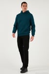 Streç Pamuklu Comfort Fit Yüksek Bel Boru Paça Jeans Erkek Kot Pantolon 4412C01TEXAS SİYAH