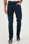 Streç Pamuklu Comfort Fit Yüksek Bel Boru Paça Jeans Erkek Kot Pantolon 4413C41TEXAS LACİVERT