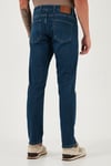 Streç Pamuklu Comfort Fit Yüksek Bel Boru Paça Jeans Erkek Kot Pantolon 4400C06TEXAS LACİVERT