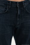 Streç Pamuklu Comfort Fit Yüksek Bel Boru Paça Jeans Erkek Kot Pantolon 4412C27TEXAS LACİVERT