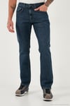 Streç Pamuklu Comfort Fit Yüksek Bel Boru Paça Jeans Erkek Kot Pantolon 4400C04TEXAS MAVİ