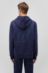 Streç Pamuklu Loose Fit Kapüşonlu Erkek Sweat 0S10288-84371 LACİVERT