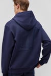Streç Pamuklu Loose Fit Kapüşonlu Erkek Sweat 0S10288-84371 LACİVERT