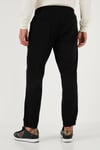Streç Pamuklu Regular Fit Lastikli Paça Jogger Erkek Pantolon 674004 SİYAH