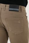 Streç Pamuklu Regular Fit Normal Bel Düz Paça Erkek Pantolon 674002 HAKİ