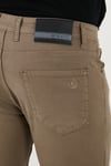 Streç Pamuklu Regular Fit Normal Bel Düz Paça Erkek Pantolon 674002 HAKİ