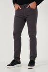 Streç Pamuklu Regular Fit Normal Bel Düz Paça Erkek Pantolon 674002 FÜME