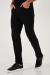 Streç Pamuklu Regular Fit Normal Bel Düz Paça Erkek Pantolon 674002 SİYAH