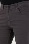 Streç Pamuklu Regular Fit Normal Bel Düz Paça Erkek Pantolon 674002 FÜME