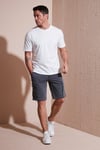 Streç Pamuklu Regular Fit Normal Bel Kargo Cepli Erkek Şort 4510S79MILAN GRİ