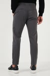Streç Pamuklu Slim Fit Normal Bel Boru Paça Erkek Pantolon 674003 ANTRASİT