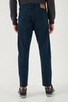 Streç Pamuklu Slim Fit Normal Bel Boru Paça Jeans Erkek Kot Pantolon 15900S31MILANO LACİVERT