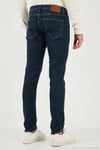 Streç Pamuklu Slim Fit Normal Bel Dar Paça Jeans Erkek Kot Pantolon 1115C42NAPOLI LACİVERT