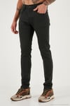 Streç Pamuklu Slim Fit Normal Bel Dar Paça Jeans Erkek Kot Pantolon 1115C24NAPOLI NEFTİ