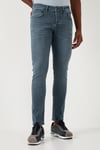 Streç Pamuklu Slim Fit Normal Bel Dar Paça Jeans Erkek Kot Pantolon 1120S02NAPOLI MAVİ