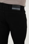 Streç Pamuklu Slim Fit Normal Bel Dar Paça Erkek Kot Pantolon 674001 SİYAH