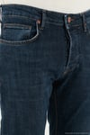 Streç Pamuklu Slim Fit Normal Bel Dar Paça Jeans Erkek Kot Pantolon 1115C42NAPOLI LACİVERT