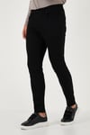 Streç Pamuklu Slim Fit Normal Bel Dar Paça Erkek Kot Pantolon 674001 SİYAH