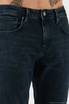 Streç Pamuklu Slim Fit Yüksek Bel Dar Paça Jeans Erkek Kot Pantolon 3300C46TOKYO MAVİ