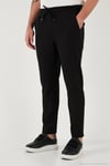 Streç Regular Fit Normal Bel Düz Paça Jogger Erkek Pantolon CF25617953 SİYAH