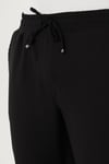 Streç Regular Fit Normal Bel Düz Paça Jogger Erkek Pantolon CF25617953 SİYAH
