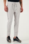 Streç Regular Fit Normal Bel Düz Paça Jogger Erkek Pantolon CF25617953 GRİ