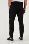 Streç Regular Fit Normal Bel Düz Paça Jogger Erkek Pantolon CF25617953 SİYAH