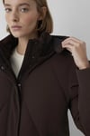 Su İtici Regular Fit Dik Yaka Kapüşonlu Kadın Mont 1110863-70236 KAHVE