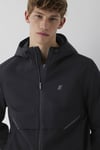 Su İtici Regular Fit Kapüşonlu Erkek Mont 0110894-71379 SİYAH