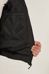 Su İtici Slim Fit Cepli Dik Yaka Şişme Erkek Mont 649010 SİYAH