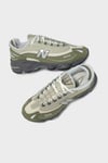 Süet Detaylı Logolu Sneaker Erkek Ayakkabı M1000MEO HAKİ