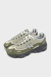 Süet Detaylı Logolu Sneaker Erkek Ayakkabı M1000MEO HAKİ