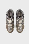 Süet Detaylı Sneaker Unisex Ayakkabı U19066U8 Gri-Kahve