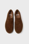 Süet Loafer Erkek Ayakkabı K101135-002 KAHVE