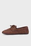 Süet Loafer Kadın Ayakkabı PC56300 KAHVE