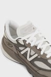 Süet Logolu Bağcıklı Sneaker Erkek Ayakkabı U990SG6 SÜTLÜ KAHVE