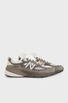 Süet Logolu Bağcıklı Sneaker Erkek Ayakkabı U990SG6 SÜTLÜ KAHVE