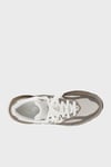 Süet Logolu Bağcıklı Sneaker Erkek Ayakkabı U990SG6 SÜTLÜ KAHVE