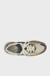 Süet Logolu Bağcıklı Sneaker Erkek Ayakkabı U990WO6 HAKİ-BEJ