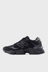 Süet Logolu Sneaker Unisex Ayakkabı U906079E SİYAH