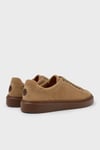 Süet Sneaker Kadın Ayakkabı K201907-002 KAHVE