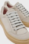 Süet Sneaker Kadın Ayakkabı K201907-003 BEJ