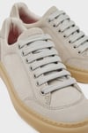 Süet Sneaker Kadın Ayakkabı K201907-003 BEJ