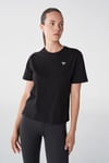 T-ıc Icona Pamuklu Regular Fit Bisiklet Yaka Kadın T Shirt 911867-2001 SİYAH