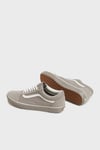 TD Old Skool V Süet Logolu Sneaker Unisex Ayakkabı VN000D5NBXC1 GRİ