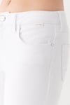 Tess Yüksek Bel Skinny Fit Dar Paça Jeans Kadın Kot Pantolon 100328-81360 BEYAZ