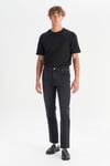 Texas Denim Pamuklu Straight Fit Normal Bel Düz Paça Pantolon Erkek Kot Pantolon MW1210001 2TI SİYAH