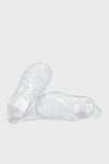 Tobby Gloss Glıtter Kaymayı Önleyen Flex Foam Cırtlı Şeffaf Kız Çocuk Sandalet S10308 GRİ