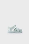 Tobby Gloss Kaymayı Önleyen Flex Foam Cırtlı Unisex Çocuk Sandalet S10311 AÇIK YEŞİL
