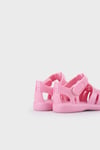 Tobby Gloss Kaymayı Önleyen Flex Foam Cırtlı Unisex Çocuk Sandalet S10311 PEMBE